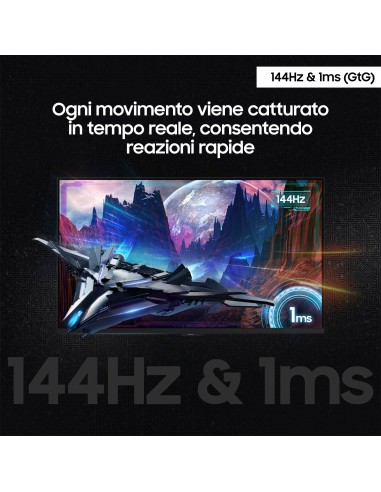 SAMSUNG ODISSEY G7 MONITOR 27"     4K 3840×2160/144HZ/1MS