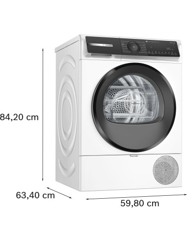 BOSCH WQH245B0IT ASCIUG. A+++ 9KG  POMPA DI CALORE CONDENSATORE AUTOP.
