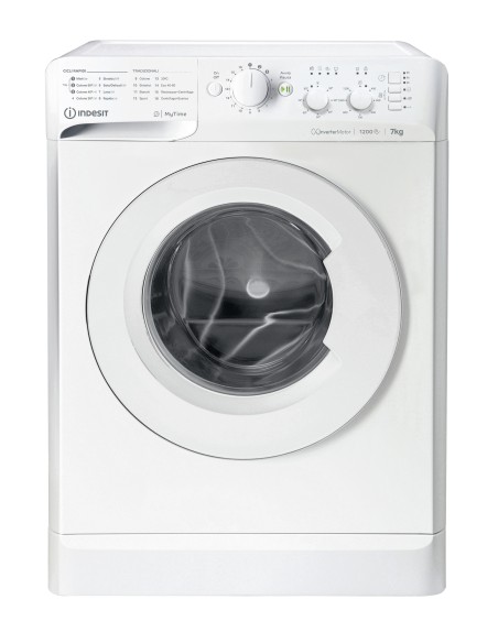 LAVATRICI CARICA FRONTALE: vendita online INDESIT MTWC71296WIT LVB A 7KG 1200G INVERTER PULIZIA CESTELLO in offerta