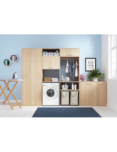 LAVATRICI CARICA FRONTALE: vendita online INDESIT MTWC71296WIT LVB A 7KG 1200G INVERTER PULIZIA CESTELLO in offerta