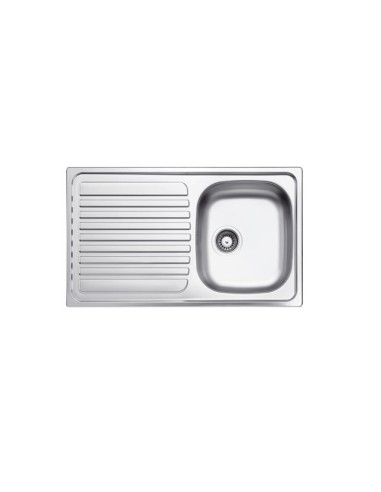 GLEM GAS INC. GL186IXD LAV. 86X50  INOX 1VDX+GOCC.