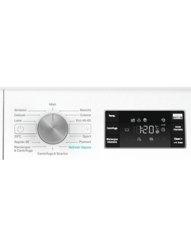 WHIRLPOOL FFB1148BSVIT LVB A-20% 11KG 1400G INVERTER VAPORE DISPLAY
