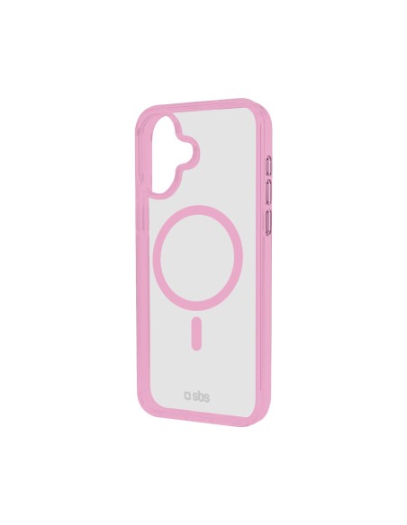 SBS TEMAGCOLIP1667P IPHONE 16 PLUS COVER MAGFRAME ROSA
