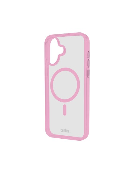 SBS TEMAGCOLIP1667P IPHONE 16 PLUS COVER MAGFRAME ROSA