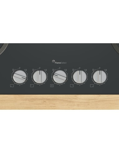 BOSCH PPQ7A6I15 PIANO COTTURA 75 CM VETRO TEMP. NERO 5F GRIGLIE GHISA