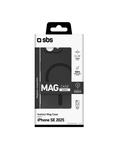 SBS TEINSTMAGIPSE25K IPHONE 16E COVER INSTINCT MAGSAFE NERO