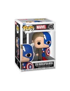 FUNKO POP MARVEL SPLIT CAPTAIN A STEVE R