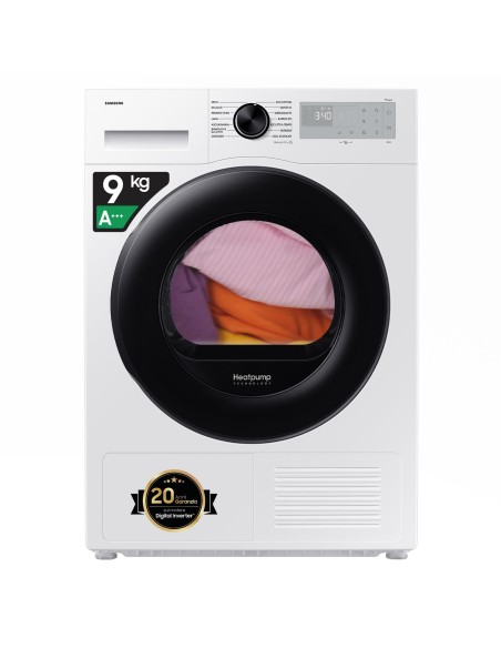SAMSUNG DV90DG52A0AH ASCIUG. A+++ 9KG WIFI OBLO' NERO PROGR. IGIENIZZ.