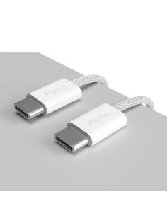 PURO PUCCCFABK415MTWHI CAVO IN TESSUTO USB-C/USB-C 1,5M 60W BIANCO 2