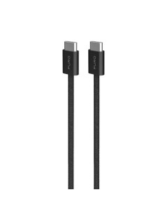 PURO PUCCCFABK415MTBLK CAVO IN TESSUTO USB-C/USB-C 1,5M 60W NERO