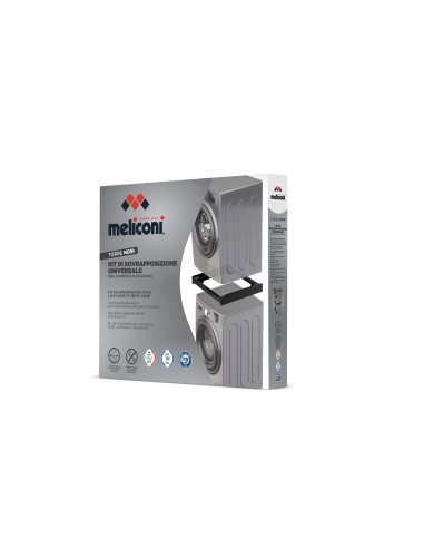 MELICONI TORRE NOIR KIT DI GIUNZIONE UNIVERSALE LAVATRICE/ASCIUGATRICE