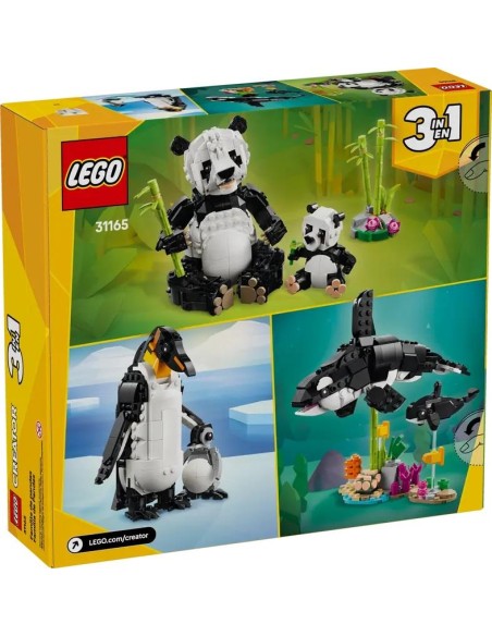 LEGO LEGO CREATOR ANIMALI SELVATICI: FAMIGLIA DI PANDA LEGO LEGO CREATOR ANIMALI SELVATICI: FAMIGLIA DI PANDA