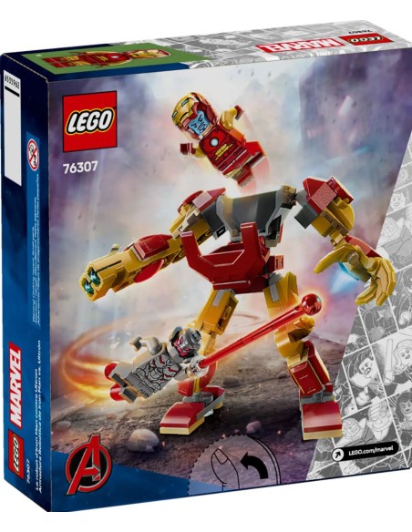 LEGO SUPER HEROES MARVEL MECH DI IRON MAN CONTRO ULTRON