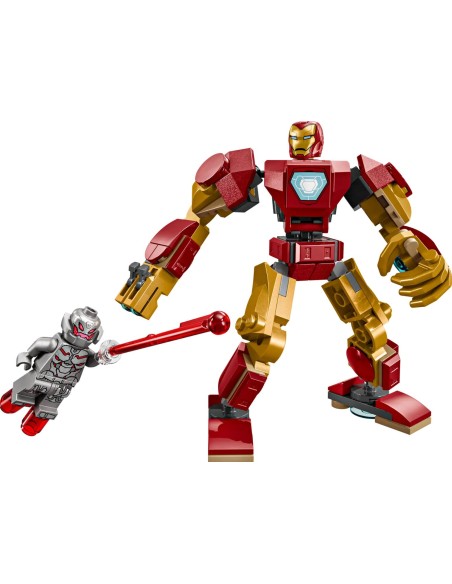 LEGO SUPER HEROES MARVEL MECH DI IRON MAN CONTRO ULTRON
