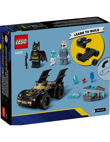 LEGO SUPER HEROES DC BATMAN E BATM OBILE  CONTRO MR. FREEZE
