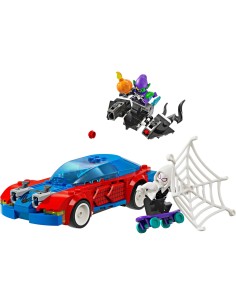 LEGO SUPER HEROES MARVEL AUTO DA CORSA DI SPIDER-MAN E VENOM GOBLIN 2