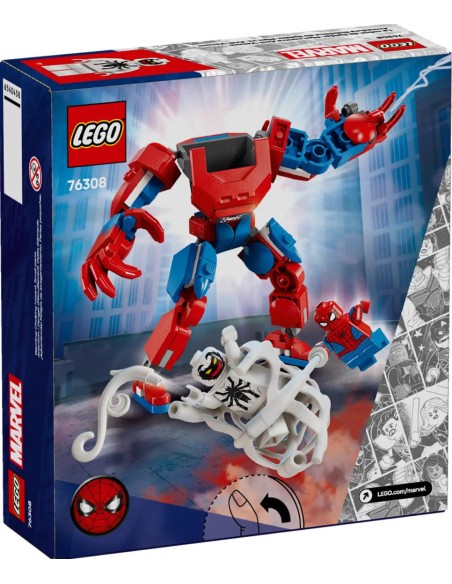 LEGO SUPER HEROES MARVEL MECH DI SPIDER-MAN CONTRO ANTI-VENOM