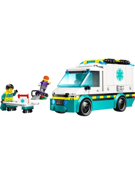 LEGO CITY GREAT VEHICLES AMBULANZA DI EMERGENZA