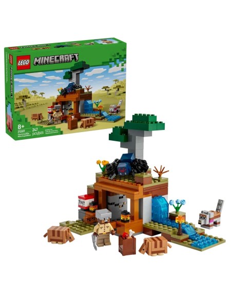 LEGO MINECRAFT SPEDIZIONE NELLA MINIERA DELL ARMADILLO