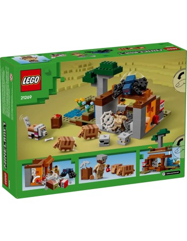 LEGO MINECRAFT SPEDIZIONE NELLA MINIERA DELL ARMADILLO