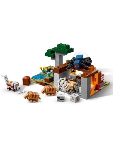 LEGO MINECRAFT SPEDIZIONE NELLA MINIERA DELL ARMADILLO