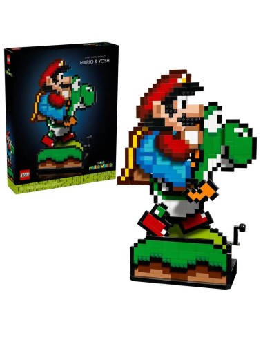 LEGO SUPER MARIO SUPER MARIO WORLD : MARIO E YOSHI