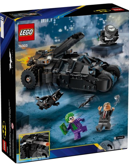 LEGO SUPER HEROES DC TUMBLER DI BATMAN  CONTRO TWO-FACE  E THE JOKER