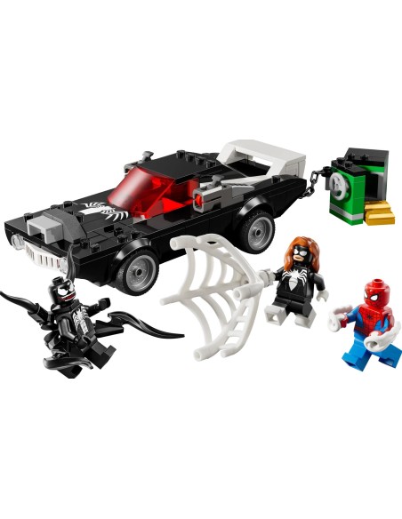 LEGO SUPER HEROES MARVEL SPIDER-MAN CONTRO MUSCLE CAR DI VENOM