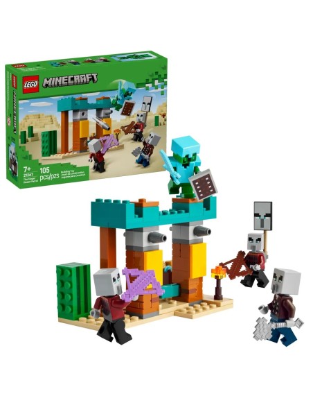 LEGO MINECRAFT PATTUGLIA NEL DESERTO DELLA BESTIA