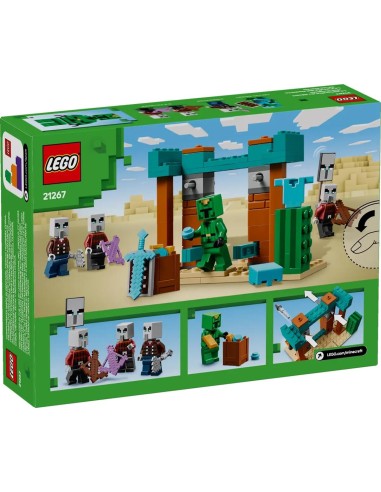 LEGO MINECRAFT PATTUGLIA NEL DESERTO DELLA BESTIA