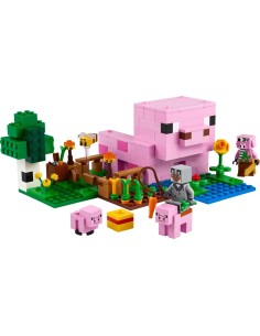 LEGO MINECRAFT LA CASA DEL MAIALINO 2