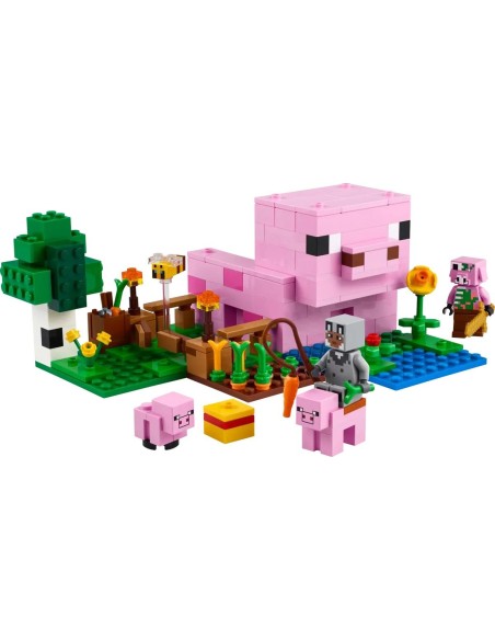 LEGO MINECRAFT LA CASA DEL MAIALINO
