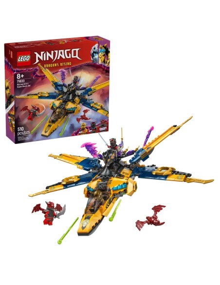 LEGO NINJAGO JET SUPER STORM DI RAS E ARIN