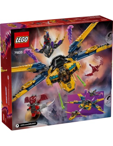 LEGO NINJAGO JET SUPER STORM DI RAS E ARIN