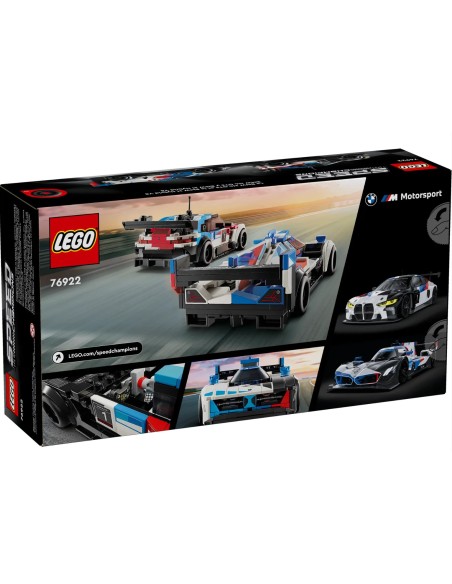 LEGO SPEED CHAMPIONS AUTO DA CORSA BMW M4 GT3 E BMW M HYBRID V8