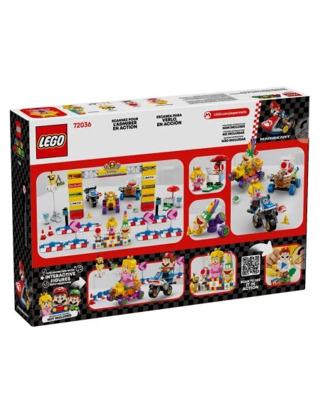 LEGO SUPER MARIO MARIO KART: PACK  BABY PEACH E GRAN PREMIO