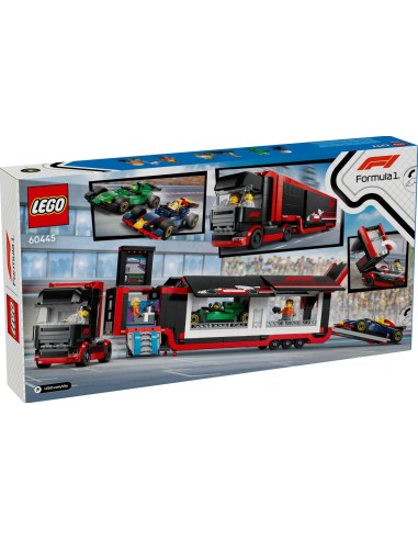 LEGO CITY FORMULA 1 GARAGE CON MONOPOSTO MERCEDES-AMG E ALPINE F1®
