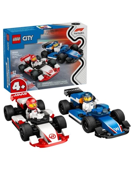 LEGO CITY FORMULA 1 MONOPOSTO WILLIAMS RACING E HAAS F1®