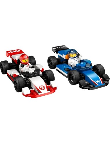 LEGO CITY FORMULA 1 MONOPOSTO WILLIAMS RACING E HAAS F1®