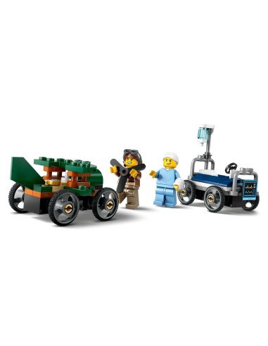 LEGO CITY GREAT VEHICLES PACK VEICOLI DA CORSA: AEREO CONTRO LETTO D O
