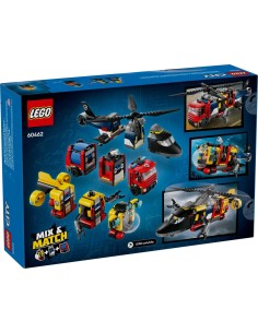 LEGO CITY GREAT VEHICLES ELICOTTERO AUTOPOMPA E SOTTOMARINO
