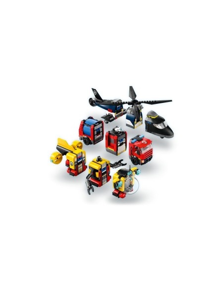 LEGO CITY GREAT VEHICLES ELICOTTERO AUTOPOMPA E SOTTOMARINO