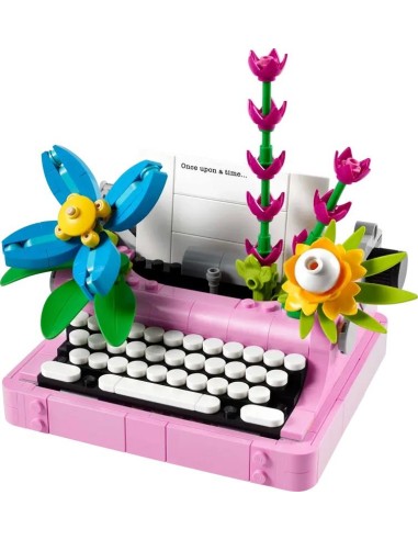 LEGO LEGO CREATOR MACCHINA DA SCRIVERE CON FIORI