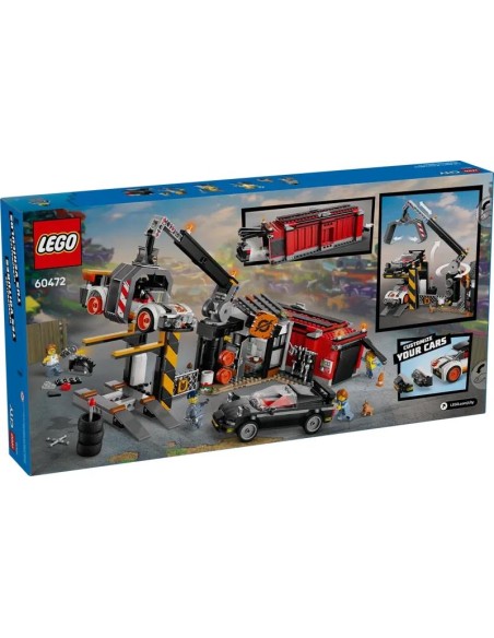 LEGO MY CITY SFASCIACARROZZE CON AUTO