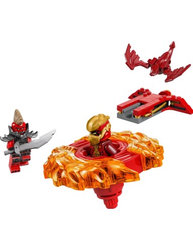 LEGO NINJAGO SPINNER DEL DRAGO SPINJITZU DI KAI