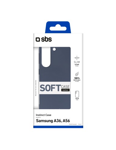 SBS TEINSTSAA36B SAMSUNG A36 COVER RIGIDA TPU BLU