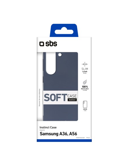 SBS TEINSTSAA36B SAMSUNG A36 COVER RIGIDA TPU BLU