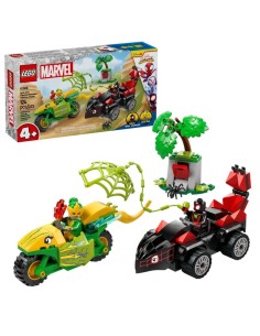 LEGO SPIDEY INSEGUIMENTO SUI DINO-VEICOLI DI SPIN ED ELECTRO