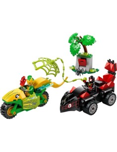 LEGO SPIDEY INSEGUIMENTO SUI DINO-VEICOLI DI SPIN ED ELECTRO 2