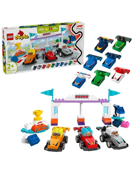 LEGO DUPLO TOWN AUTO DA CORSA E PILOTI TEAM F1®